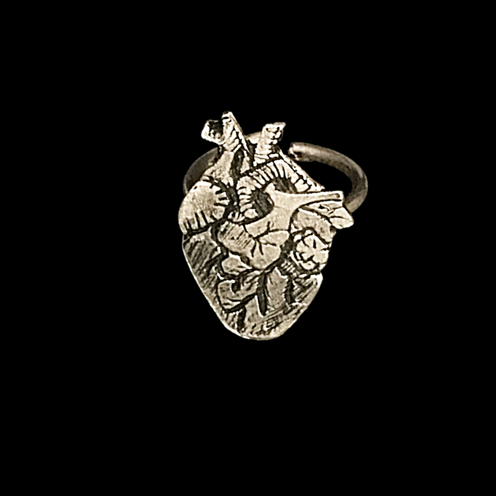 Anillo Corazón Ajustable